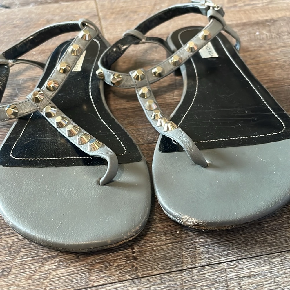 Balenciaga studded leather gladiator sandals - Picture 2 of 6